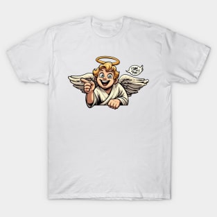 Angel Saw That Illustration T-Shirt